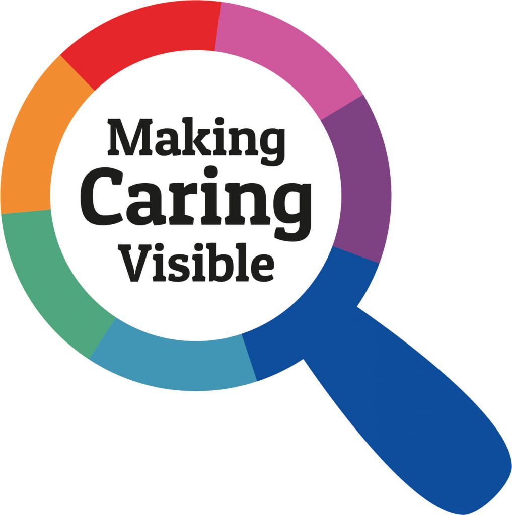 Carers week 2020 logo - making caring visible