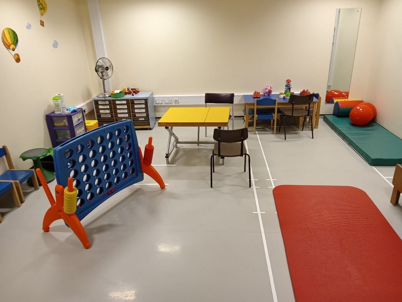 Our occupational therapy assessment room