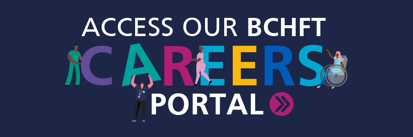 Access our BCHFT Careers Portal website slider