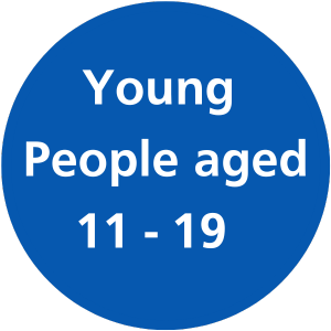 young people aged 11 to 19