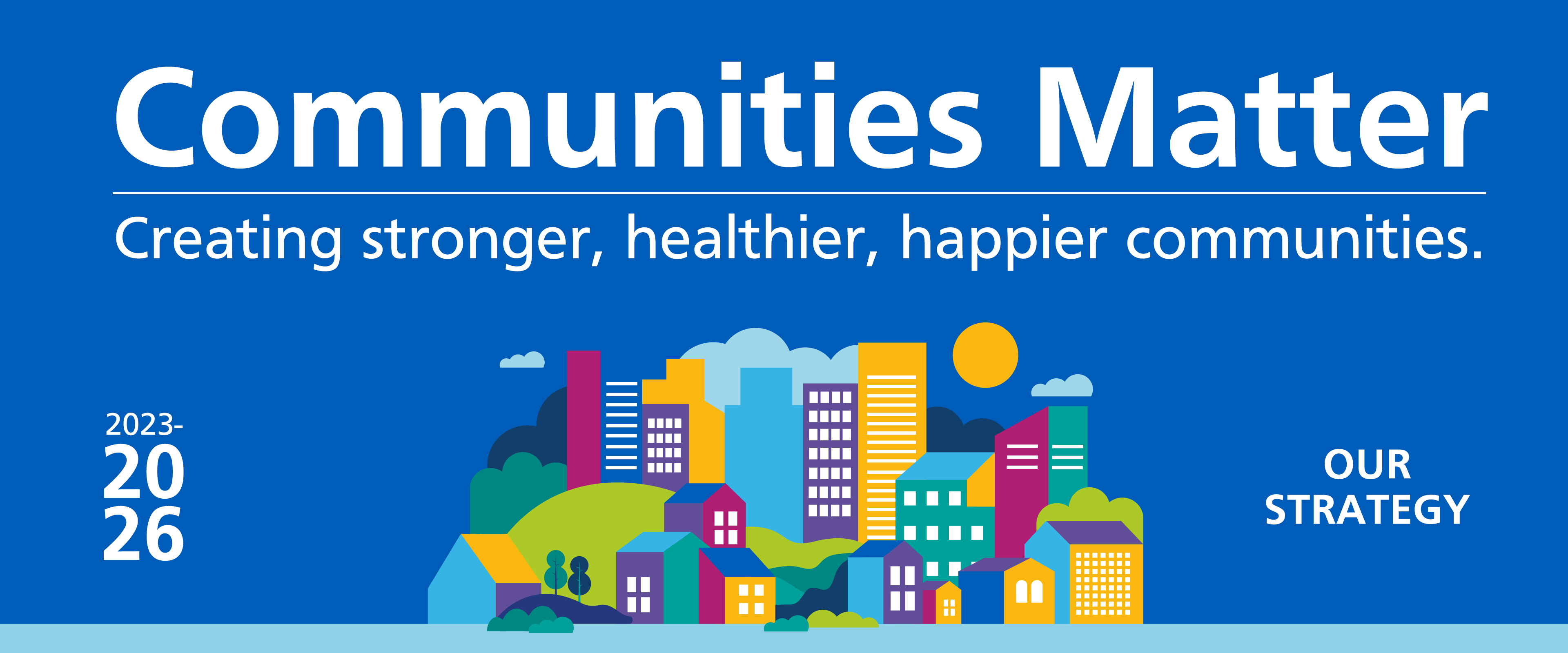 Communities Matter Our Strategy Website Header 2023-26
