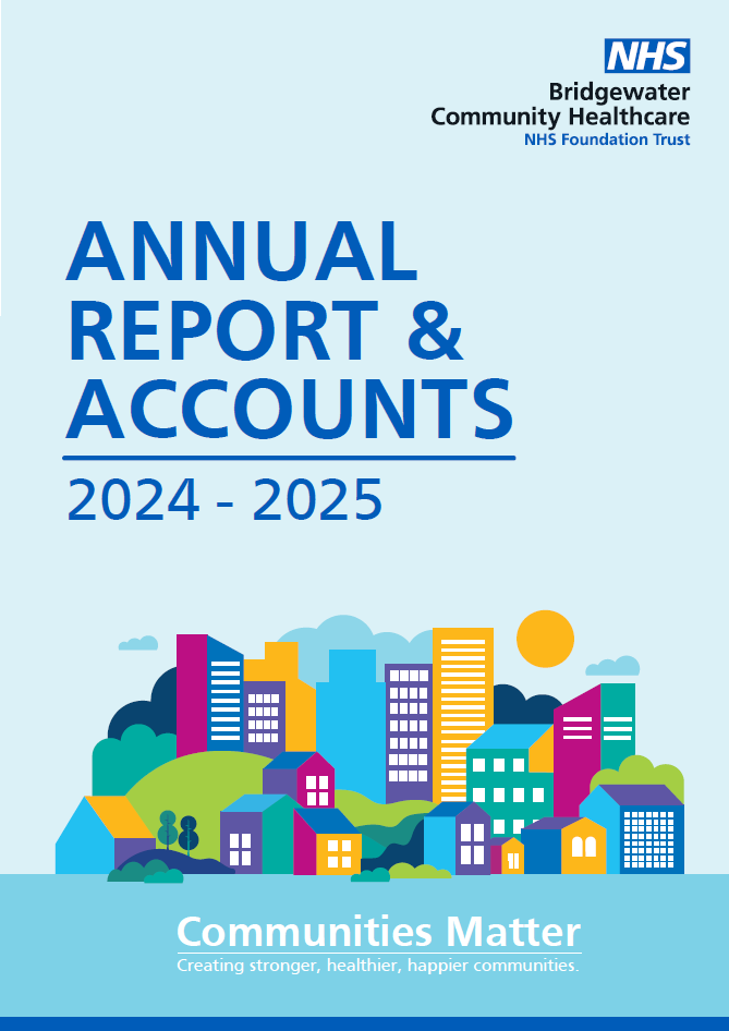 Bridgewater Annual Report and Accounts 2024-25 - Front cover