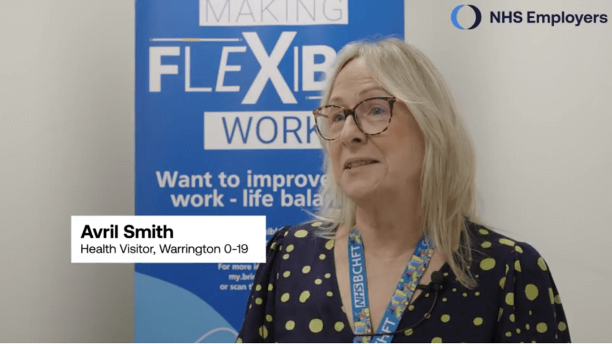 National NHS Staff Experience Conference Video - Health Visitor Avril Smith