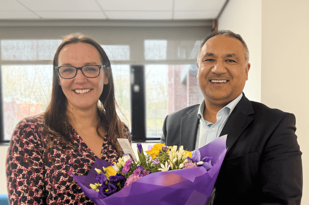 Emma Grimshaw and Nikhil Khashu